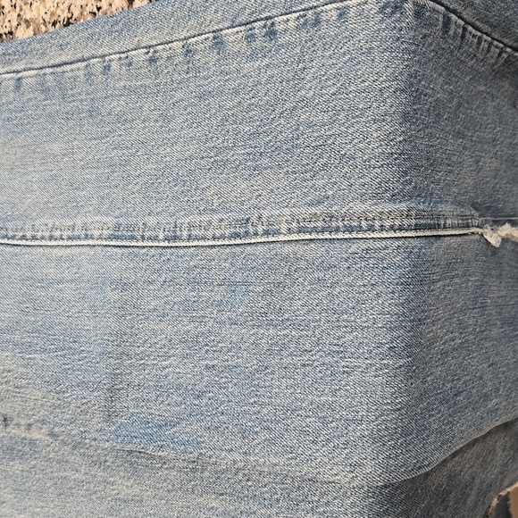 HUDSON BARBARA HI-RISE VENT BABY BOOTCUT JEANS. SIZE 30. INDIGO PEACE. - Picture 13 of 14